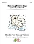 Dancing Snow Dog