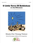 O Little Town Of Bethlehem cover