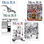 Music K-8 Vol. 6 Full Year (1995-96) - Magazines with CDs cover