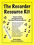 The Recorder Resource Kit Vol. 1 - Student Book/Digital Audio cover