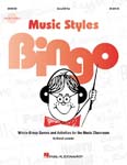 Music Styles Bingo